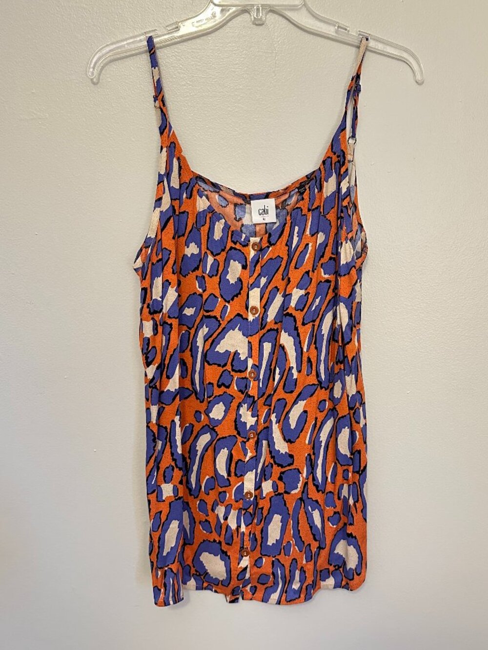 [Cabi Isla] Animal Print Cami Tank Top Size L